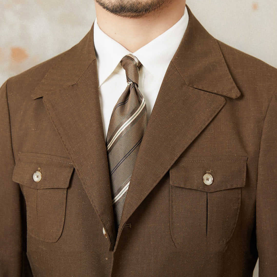 LinoClassico™ – Italian Retro Linen-Blend Jacket