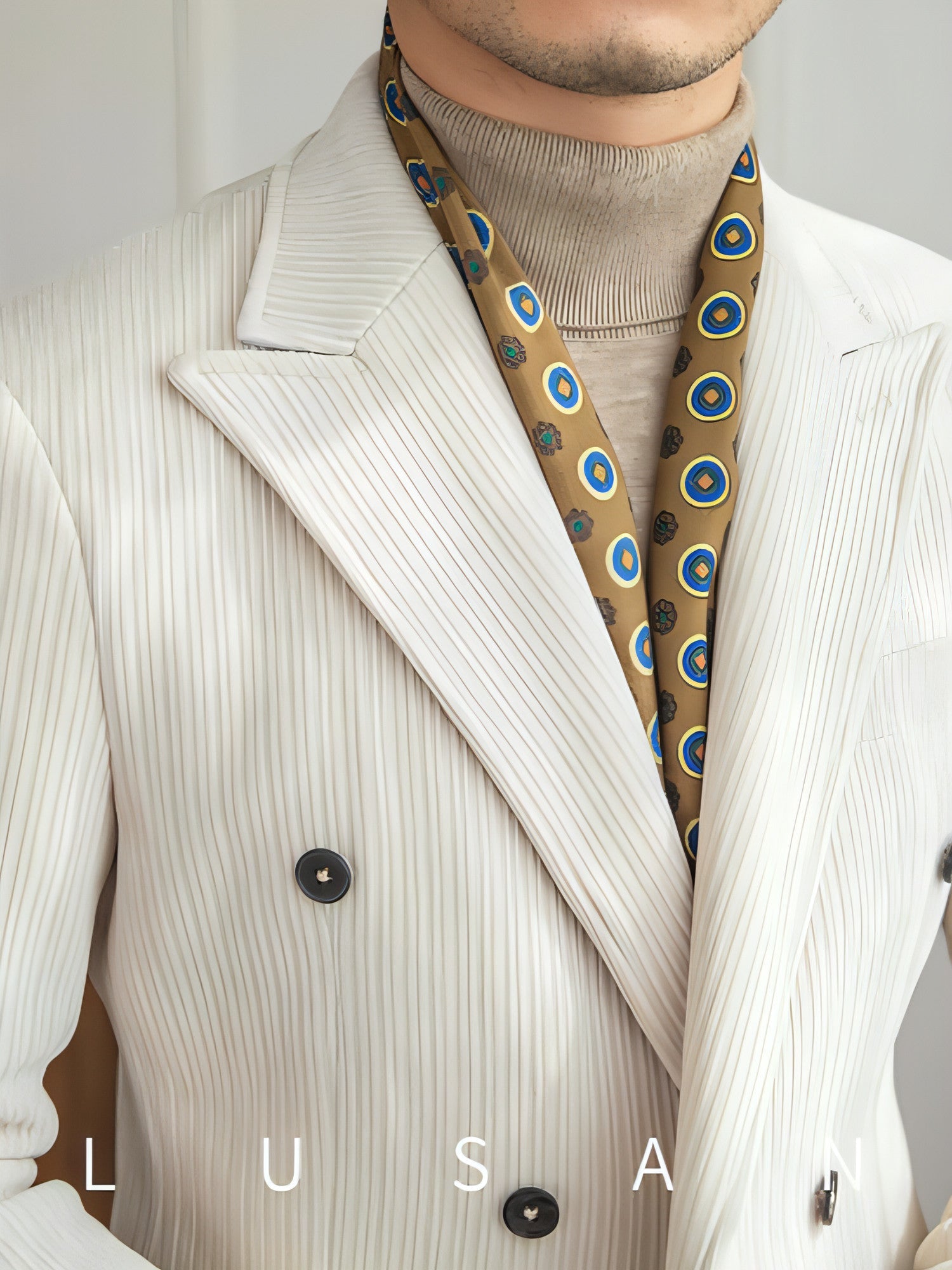 Caverton™ – Double-Breasted Luxury Suit (Autumn Edition)