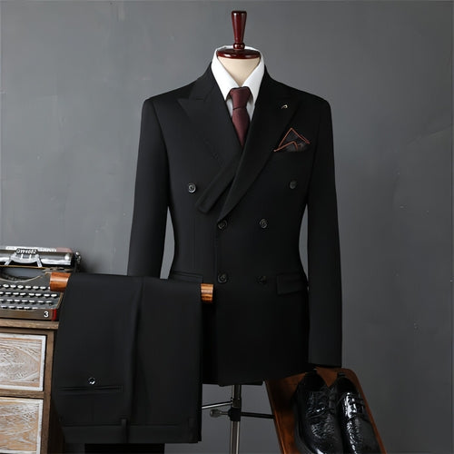 Vanderfort™ – Double-Breasted 3-Piece Suit
