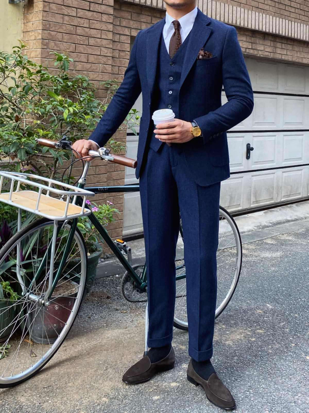 Montedor™ – Retro Wool Slim Suit for Autumn & Winter