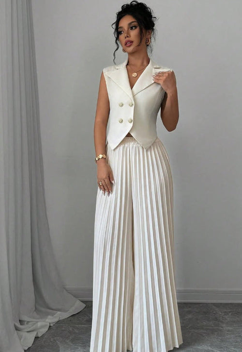 CityMuse Sleeveless Suit Set – Haute Edition 25