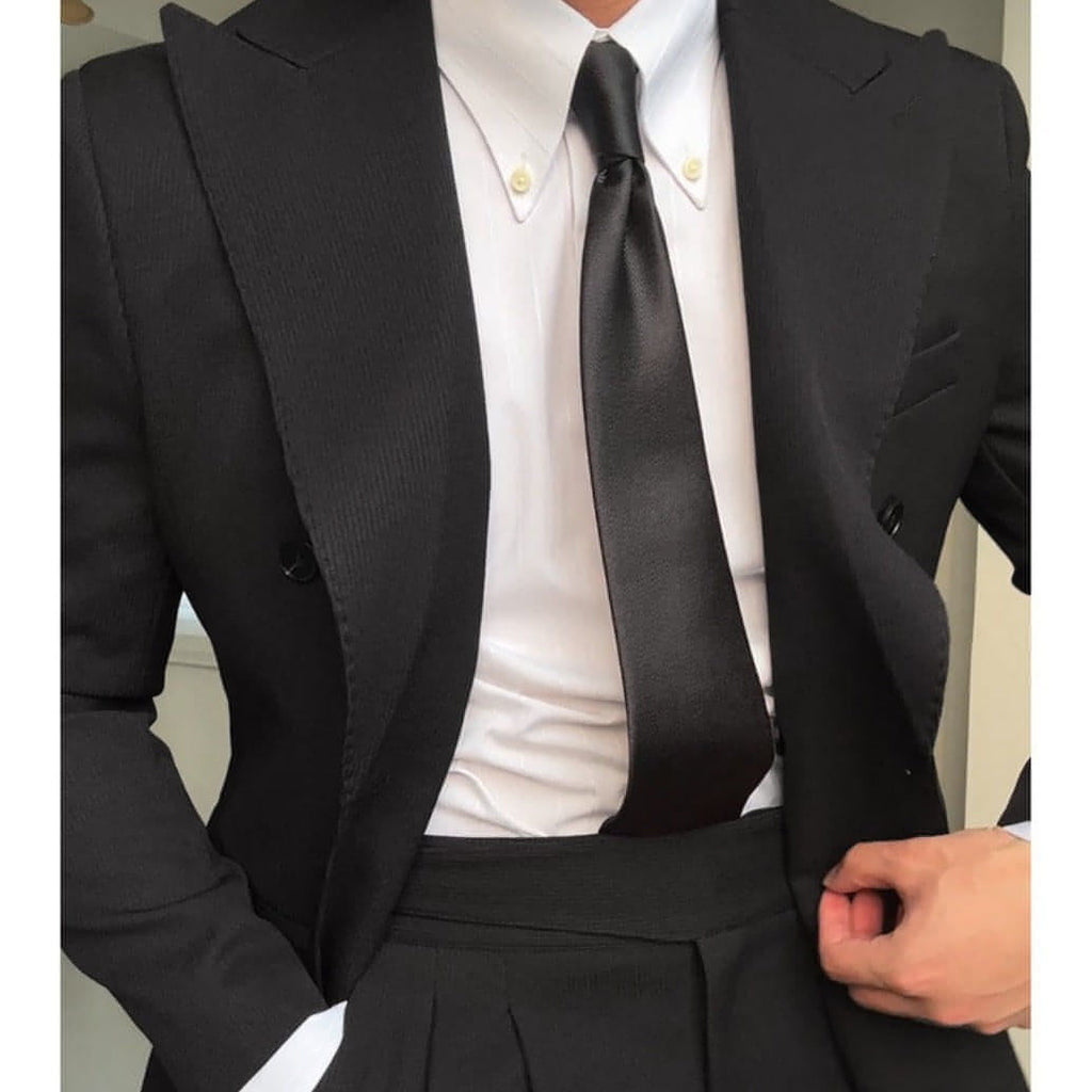 RoyaleForm™ – Spring Double-Breasted Collar Suit Set