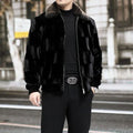 Fur Coat Men's Clothing Real Mink Skin