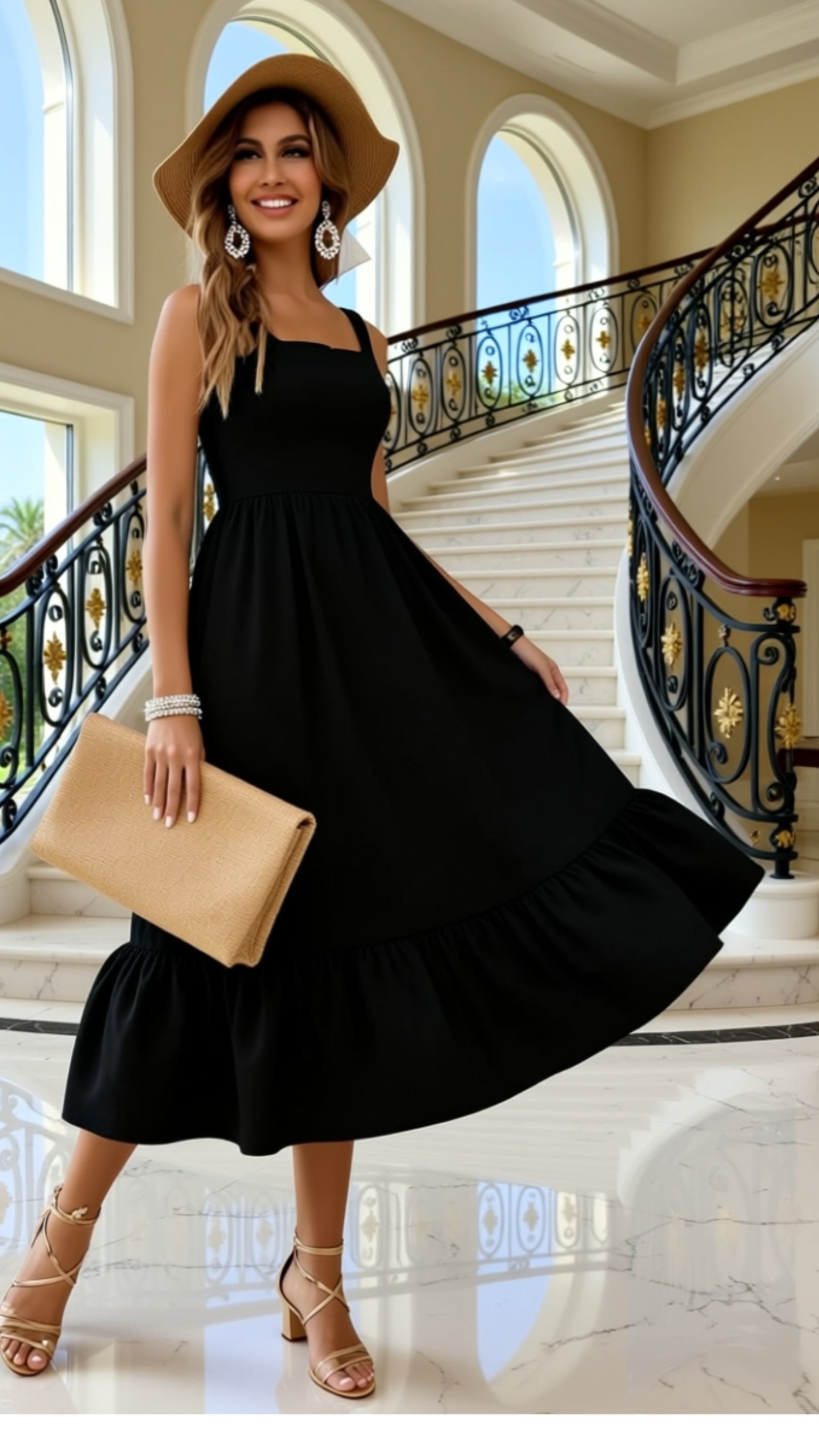 Strapless Black Dress