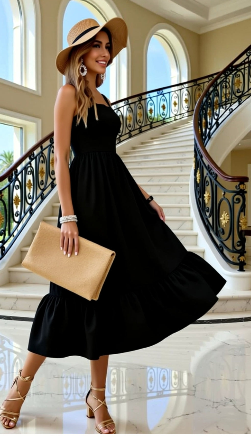 Strapless Black Dress