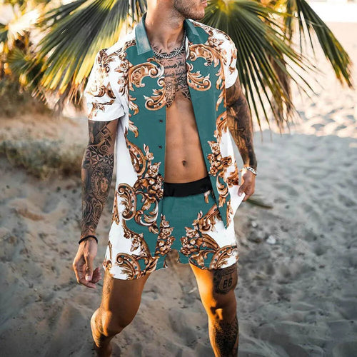 Designer style men two piece Beach set
