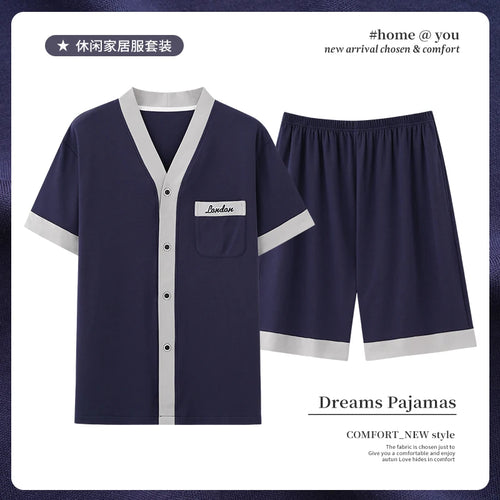 Men's Japanese Kimono Casual Fashion Solid Color Cardigan Loose Summer