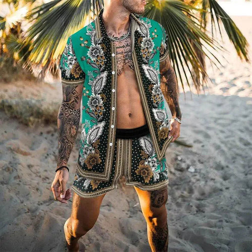 Designer style men two piece Beach set
