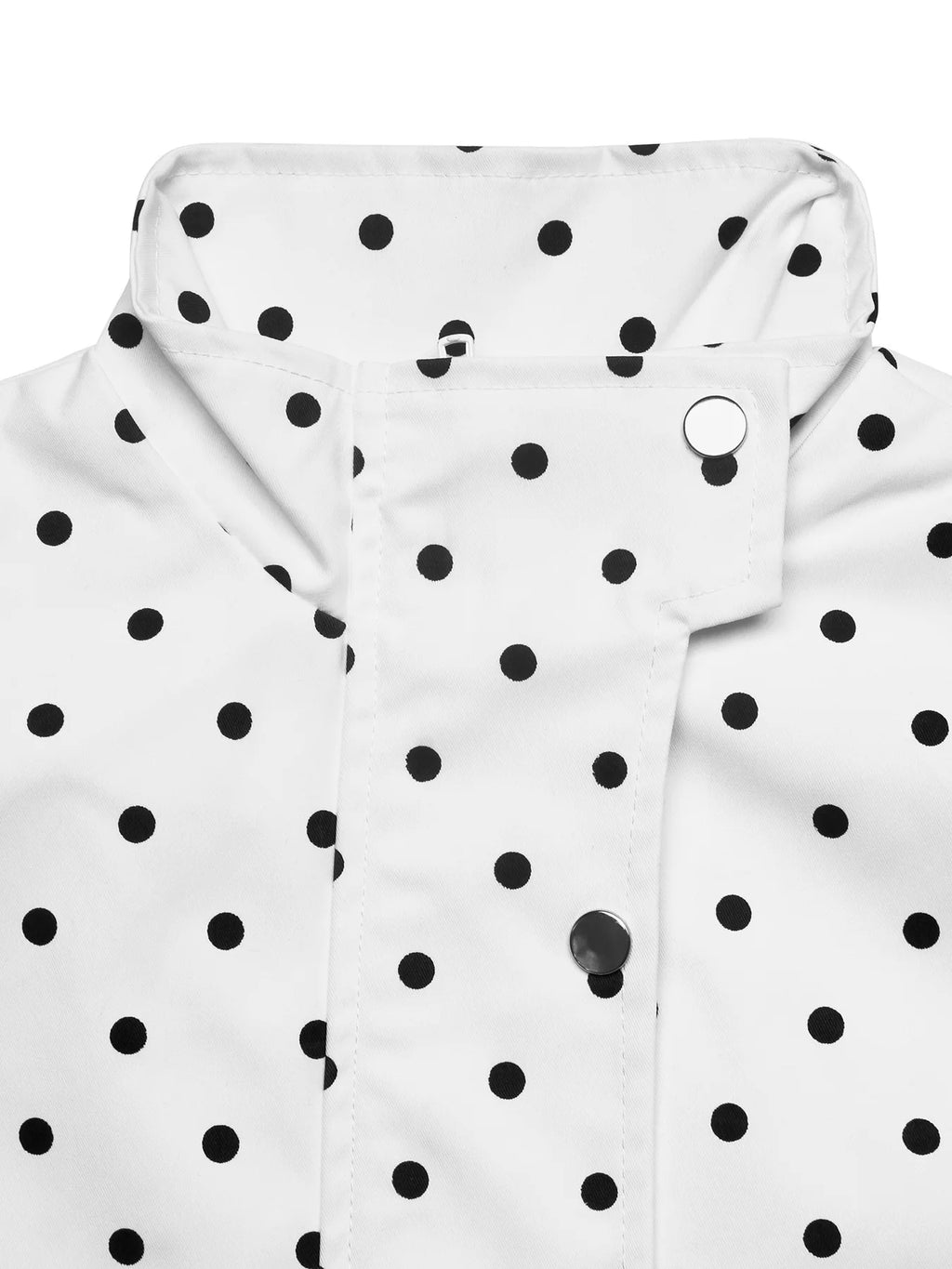 Polka Dot Jacket Casual Loose Lapel Long Sleeve Jacket 2026 Autumn New American Fashion Versatile Women's Jacket