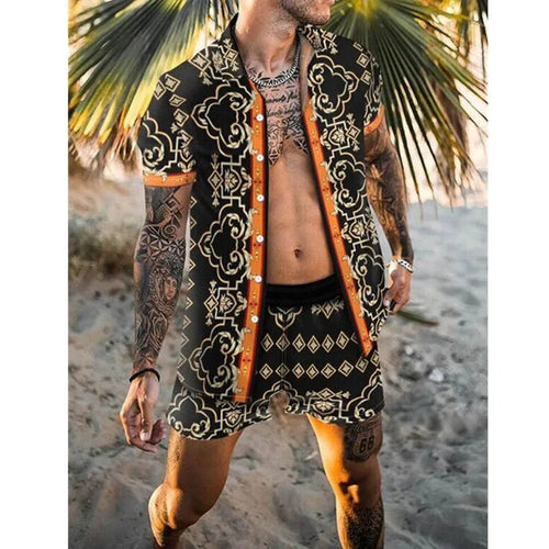 Designer style men two piece Beach set