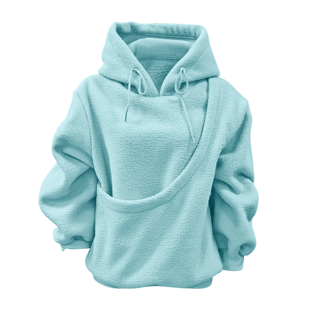 2026 Autumn Winter Hoodie Kangaroo Dog Pet Holder Carrier Big Pouch Pocket Pullovers Sweatshirt Animal Pouch Hood Sweatshirt