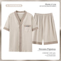 Men's Japanese Kimono Casual Fashion Solid Color Cardigan Loose Summer
