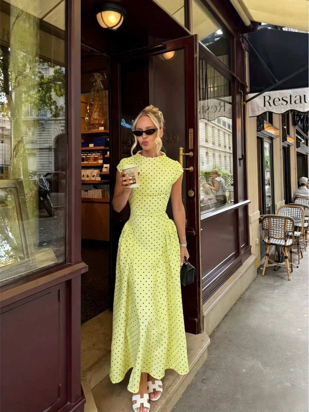 Women New Long Dresses Summer Elegant Upgraded Version Casual Polka