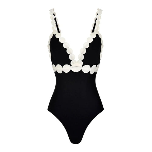 Laser Cut women three piece swimsuit