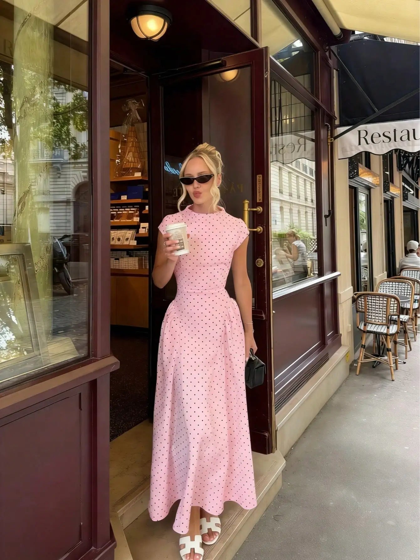 Women New Long Dresses Summer Elegant Upgraded Version Casual Polka
