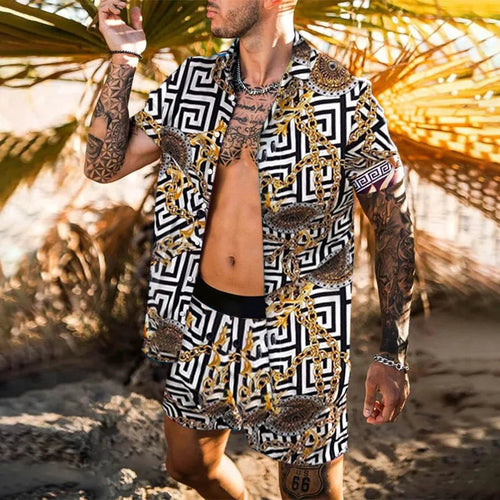 Designer style men two piece Beach set