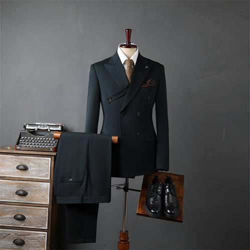 Vanderfort™ – Double-Breasted 3-Piece Suit