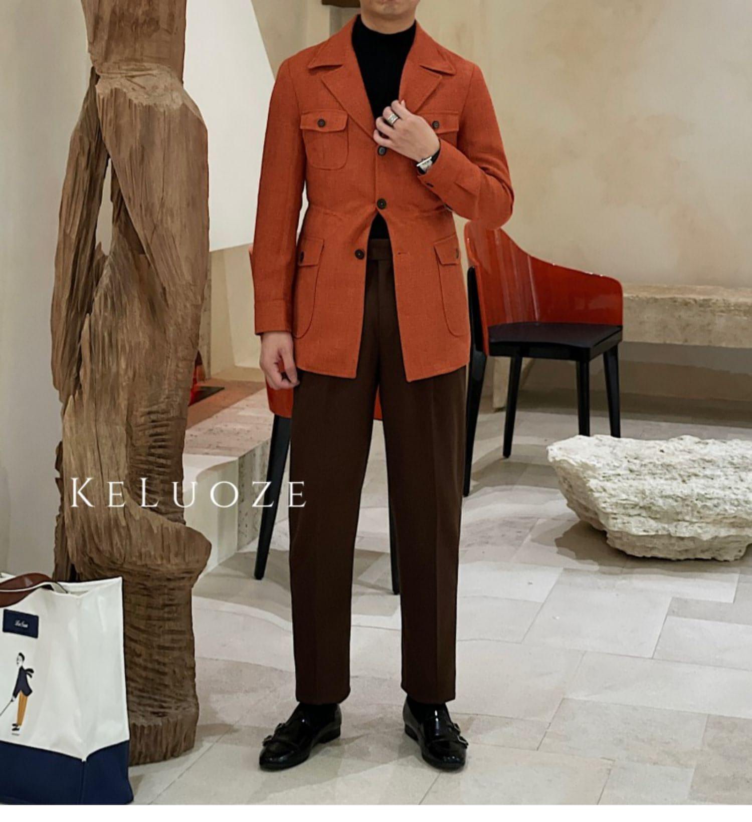 CinchForme™ – Retro Waist-Cinched Casual Suit Jacket