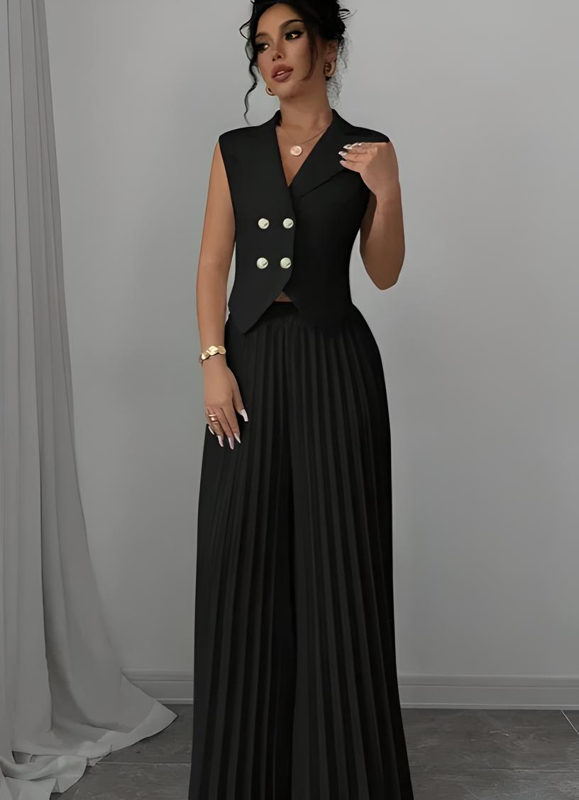CityMuse Sleeveless Suit Set – Haute Edition 25