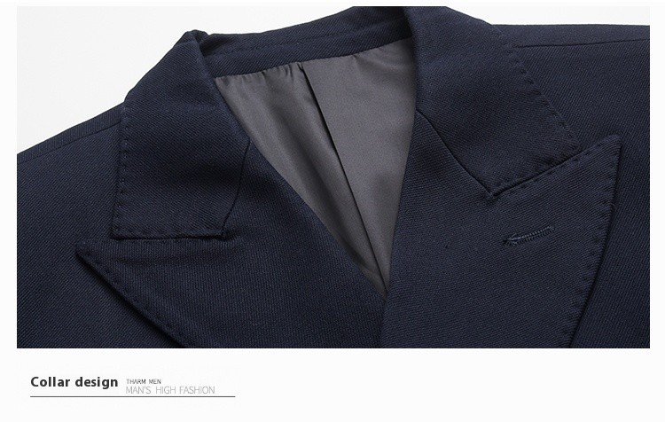 Aureux™ – Double-Breasted Business Blazer