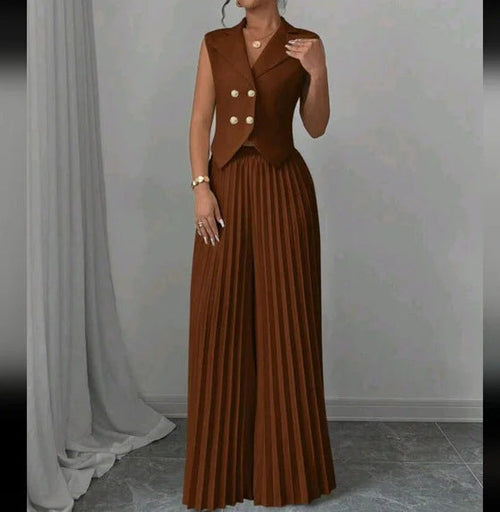 CityMuse Sleeveless Suit Set – Haute Edition 25