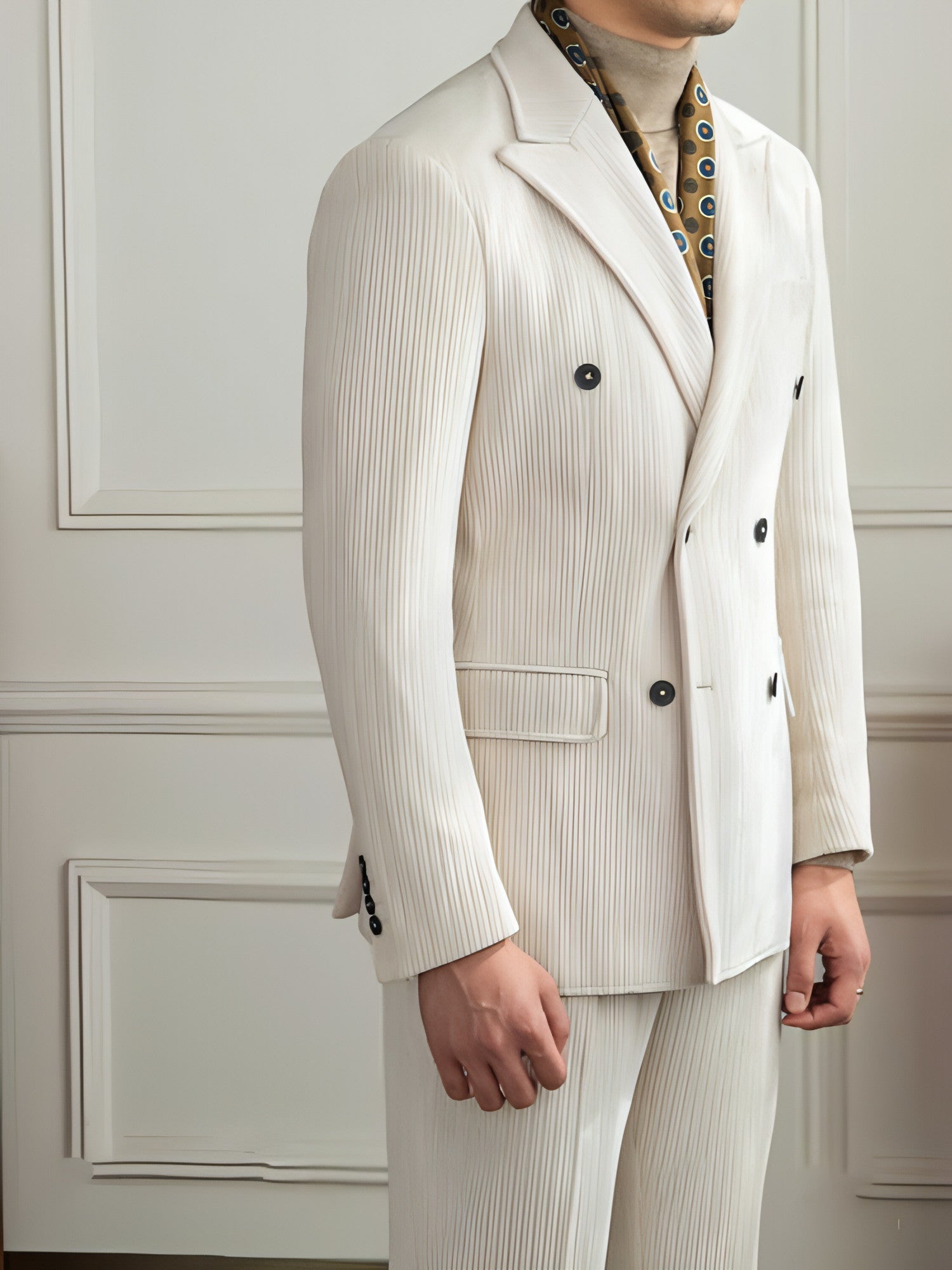 Caverton™ – Double-Breasted Luxury Suit (Autumn Edition)