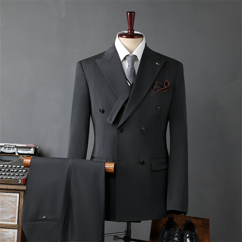 Vanderfort™ – Double-Breasted 3-Piece Suit